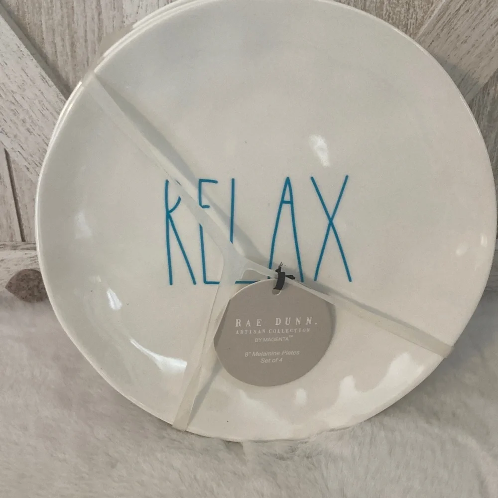 Rae Dunn Melamine Salad Plates